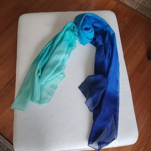 Ombre Ocean Scarf Wrap